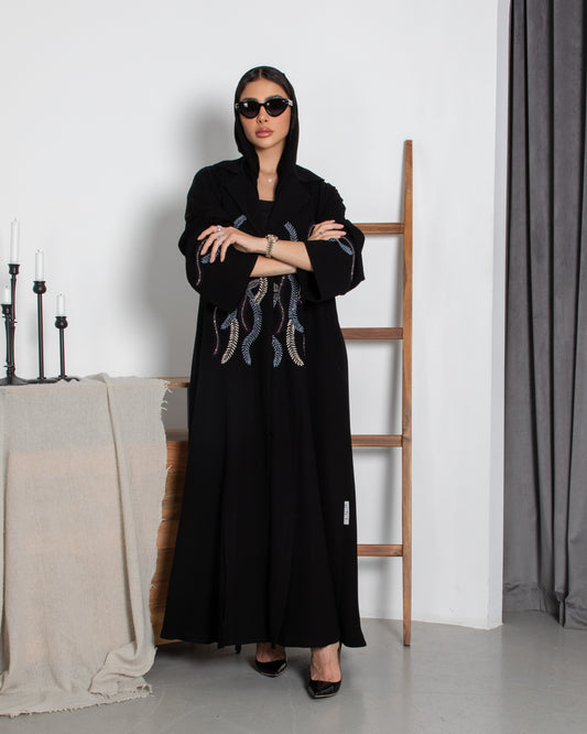 Abaya Front Shak Dhaga