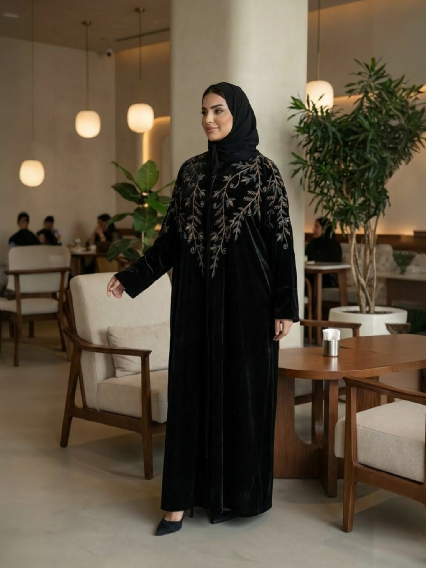 Winter Valvet Abaya