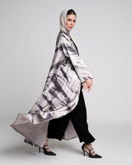 Stylish Double Shade Abaya