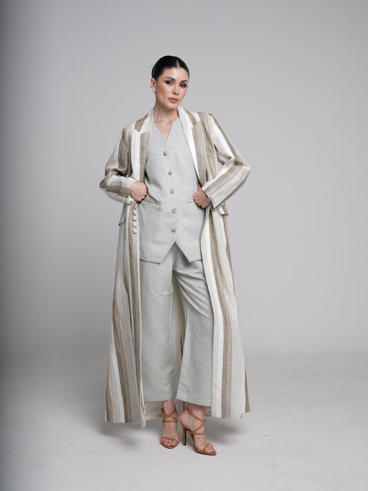 Abaya Blazer Gasa Back