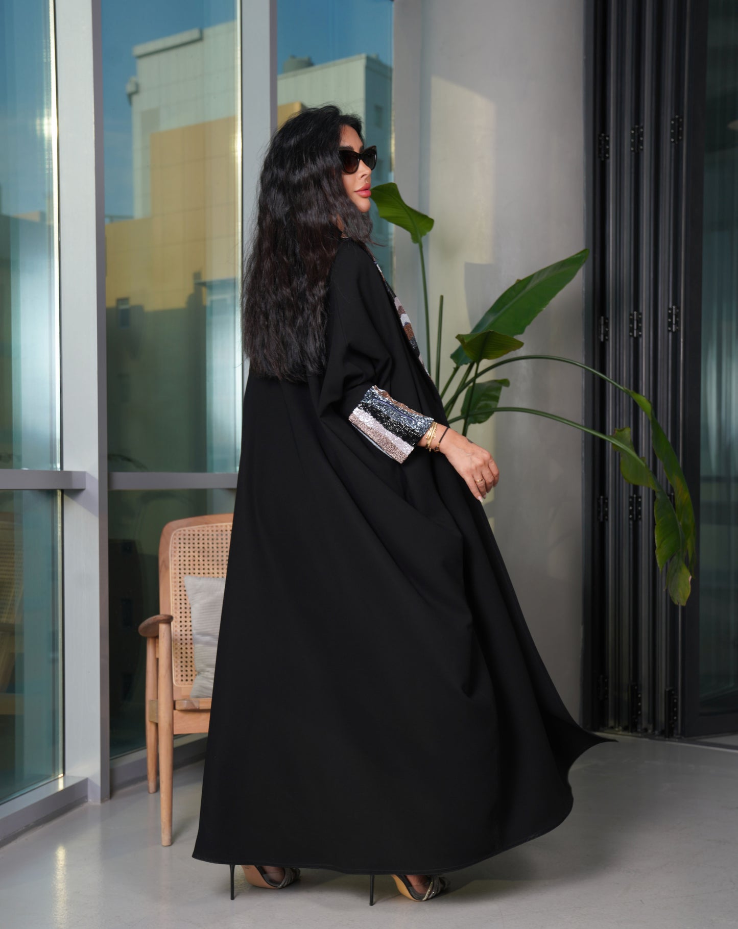 Abaya Kum & Colar Shak