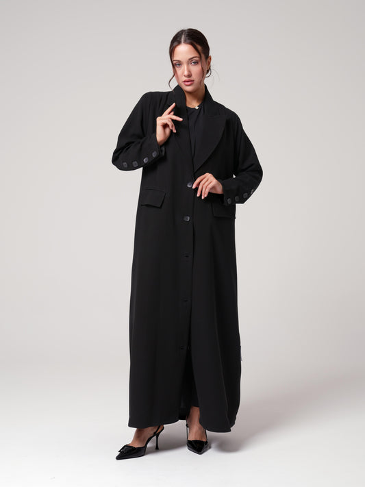 Velour Blazer Abaya