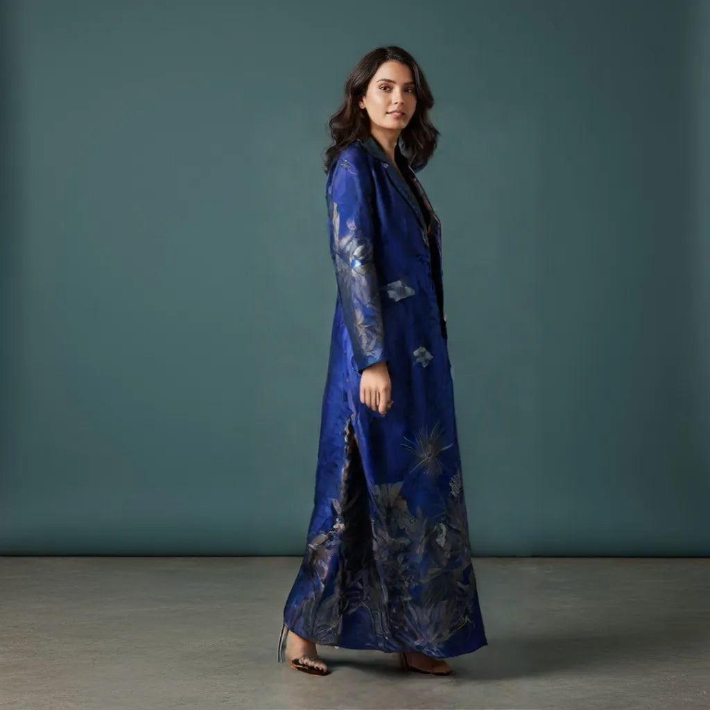 Blue Flower Blazer