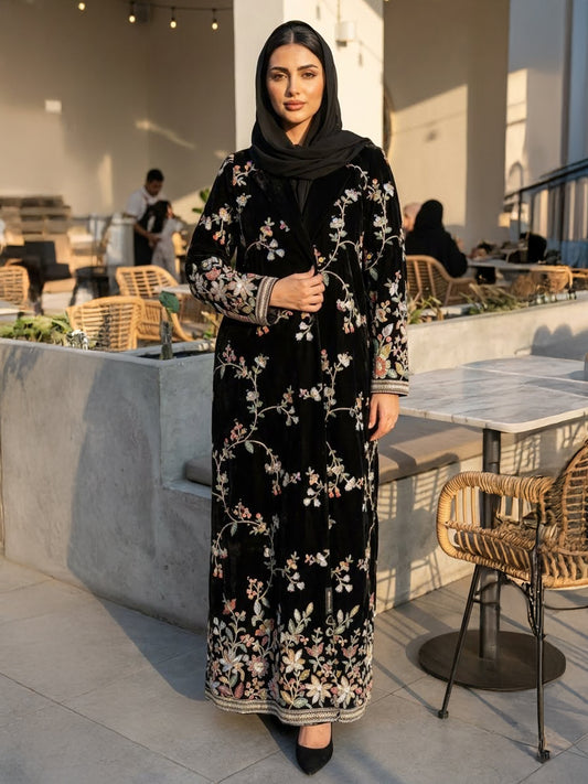 Embroidery Abaya