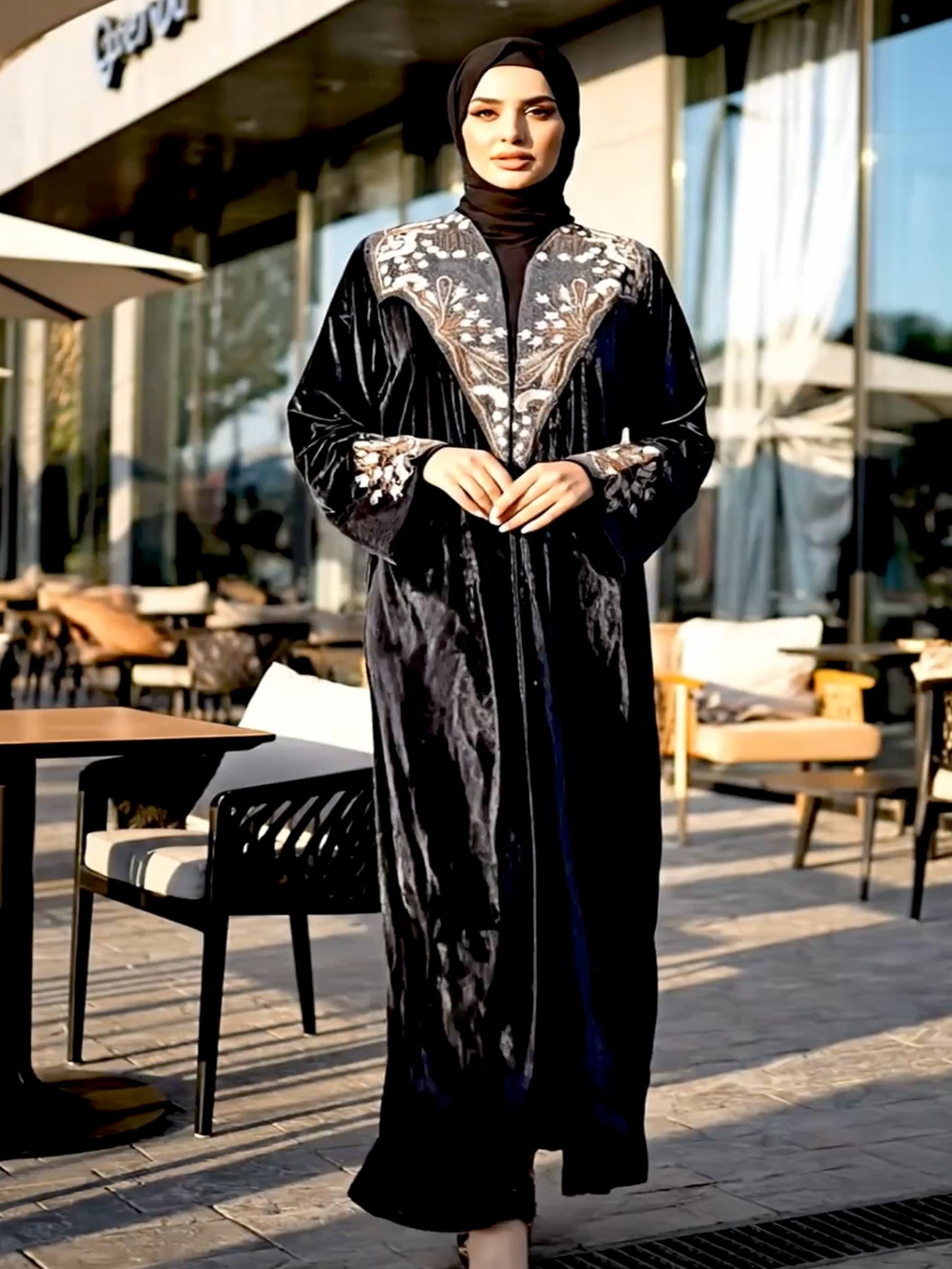 Velvet Abaya
