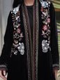 Velvet Embroidery Abaya