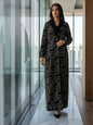 Golden Lines Abaya