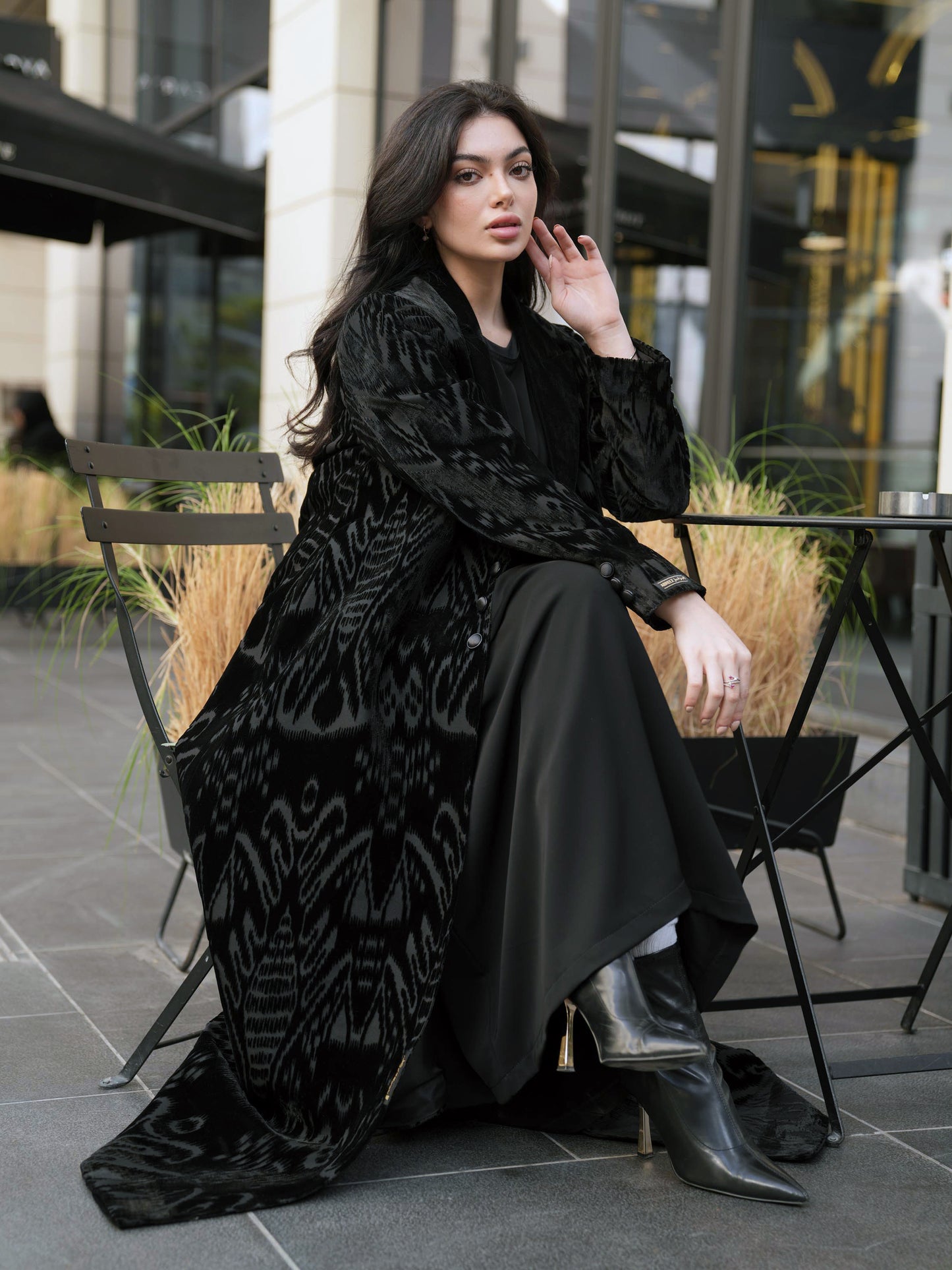 Luxurious Velvet Abaya