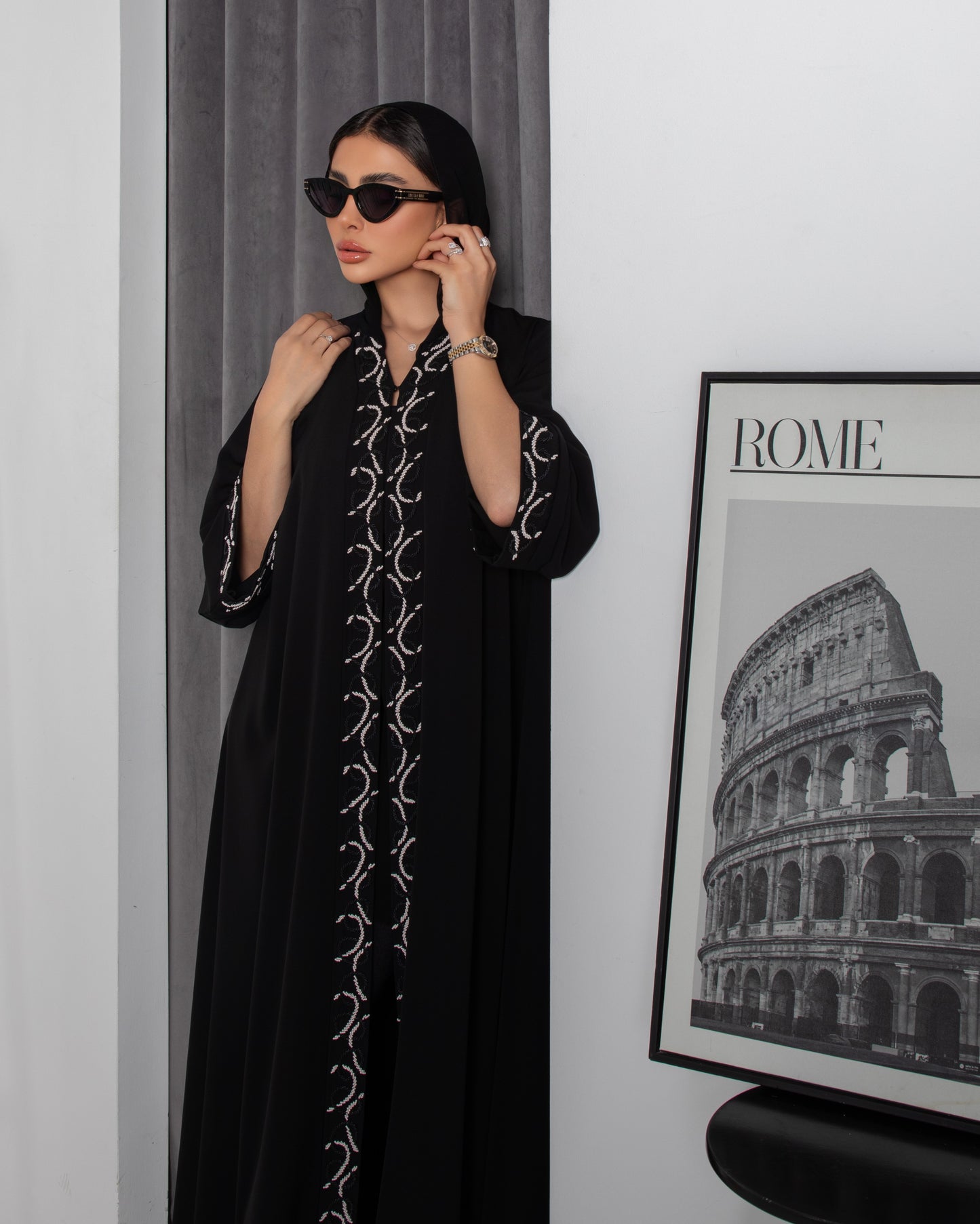 Abaya Front & Kum Shak