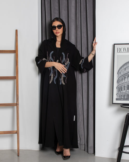 Abaya Front Shak Dhaga