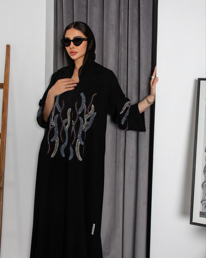 Abaya Front Shak Dhaga