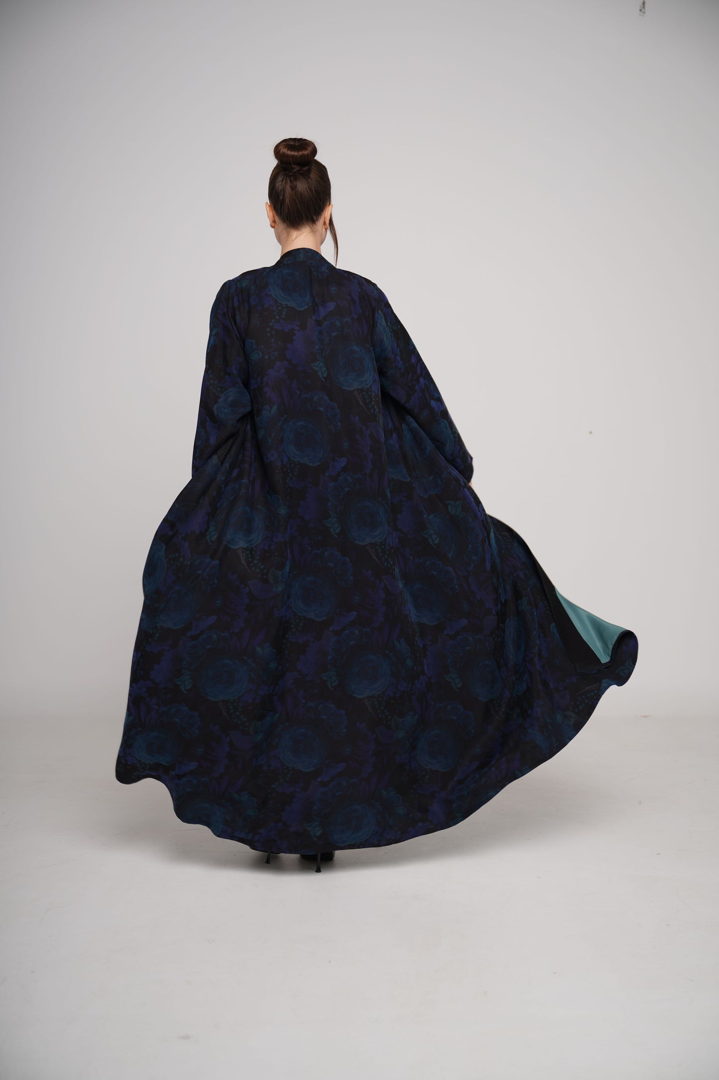 Abaya Sada Cloth Priting