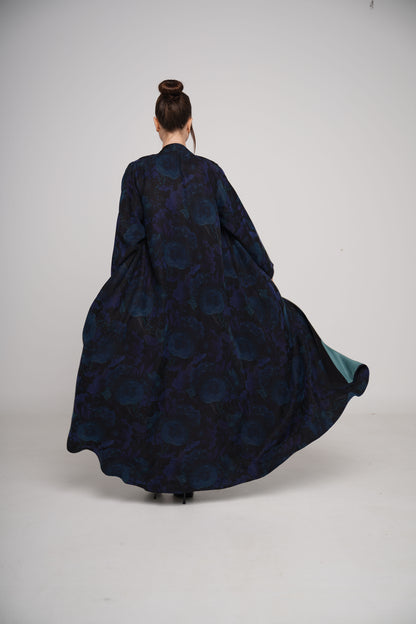 Abaya Sada Cloth Priting