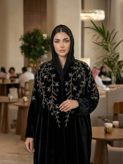 Winter Valvet Abaya