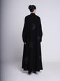 Black Abaya with Beads