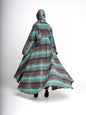 wave Pattern Abaya