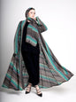 wave Pattern Abaya