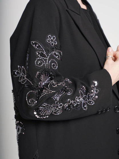 Taseel Braids Abaya