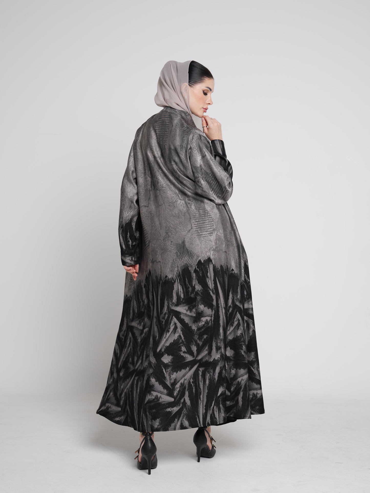 Abaya Double Gray Shades