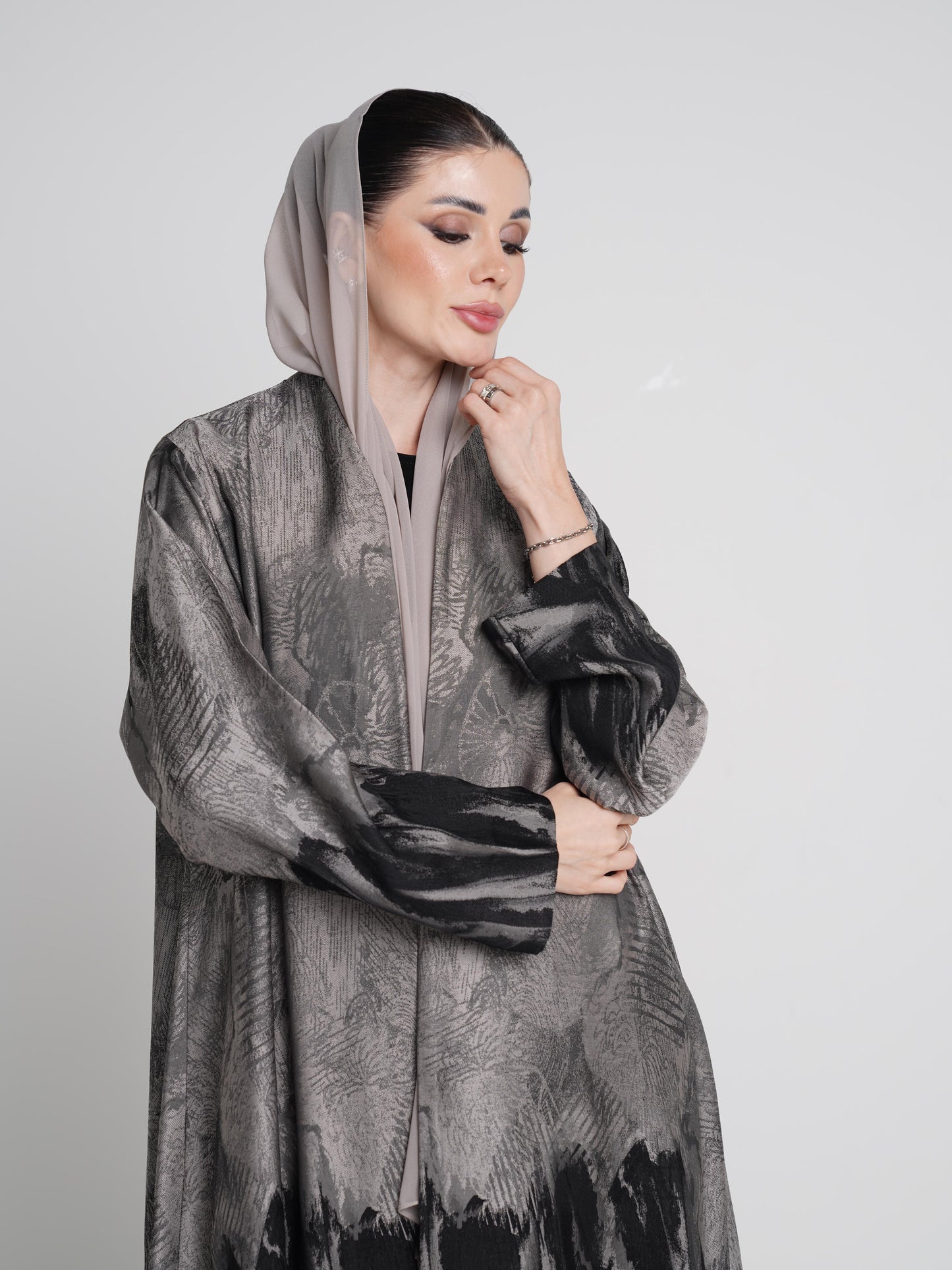 Abaya Double Gray Shades