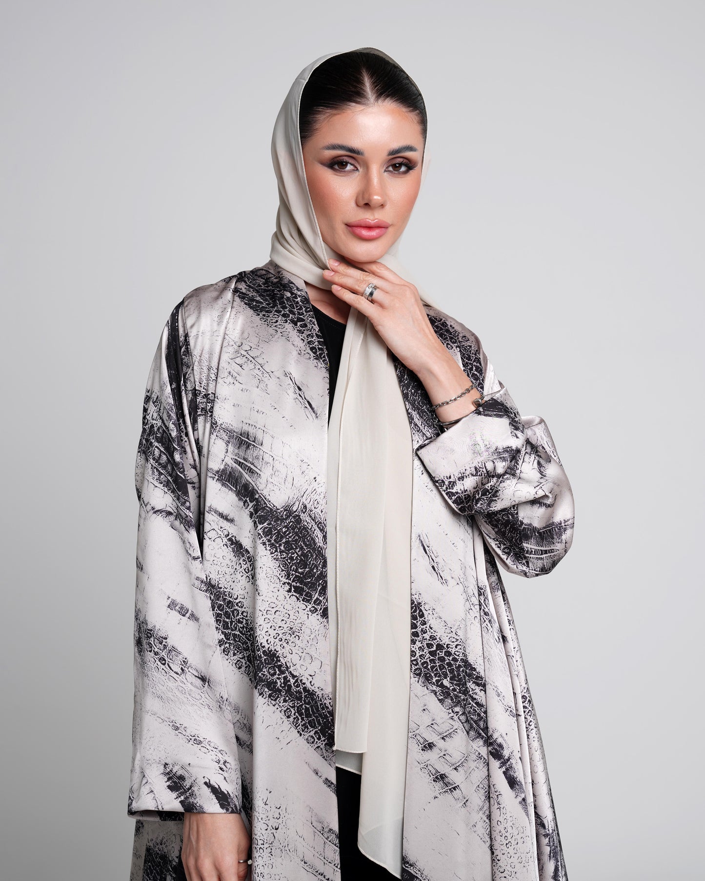 Stylish Double Shade Abaya