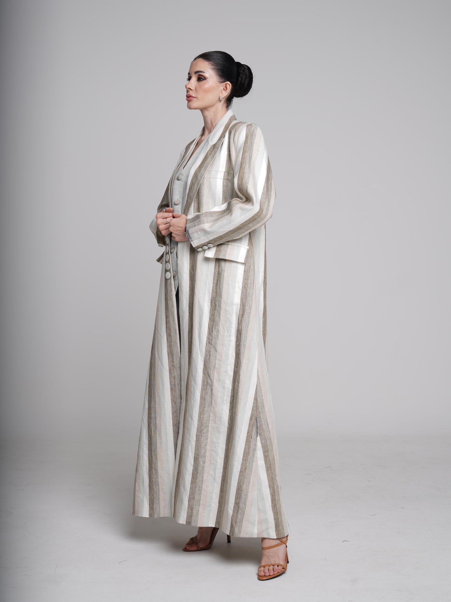 Abaya Blazer Gasa Back