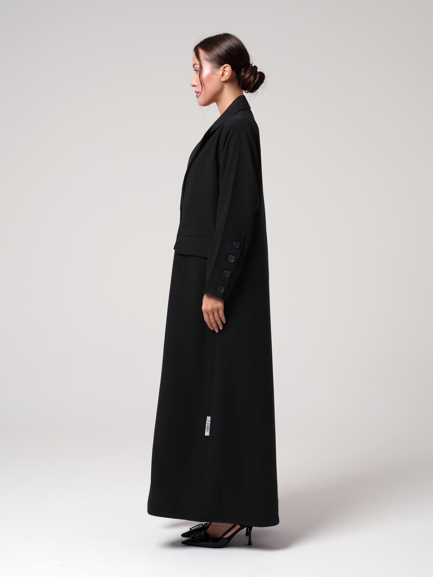 Velour Blazer Abaya