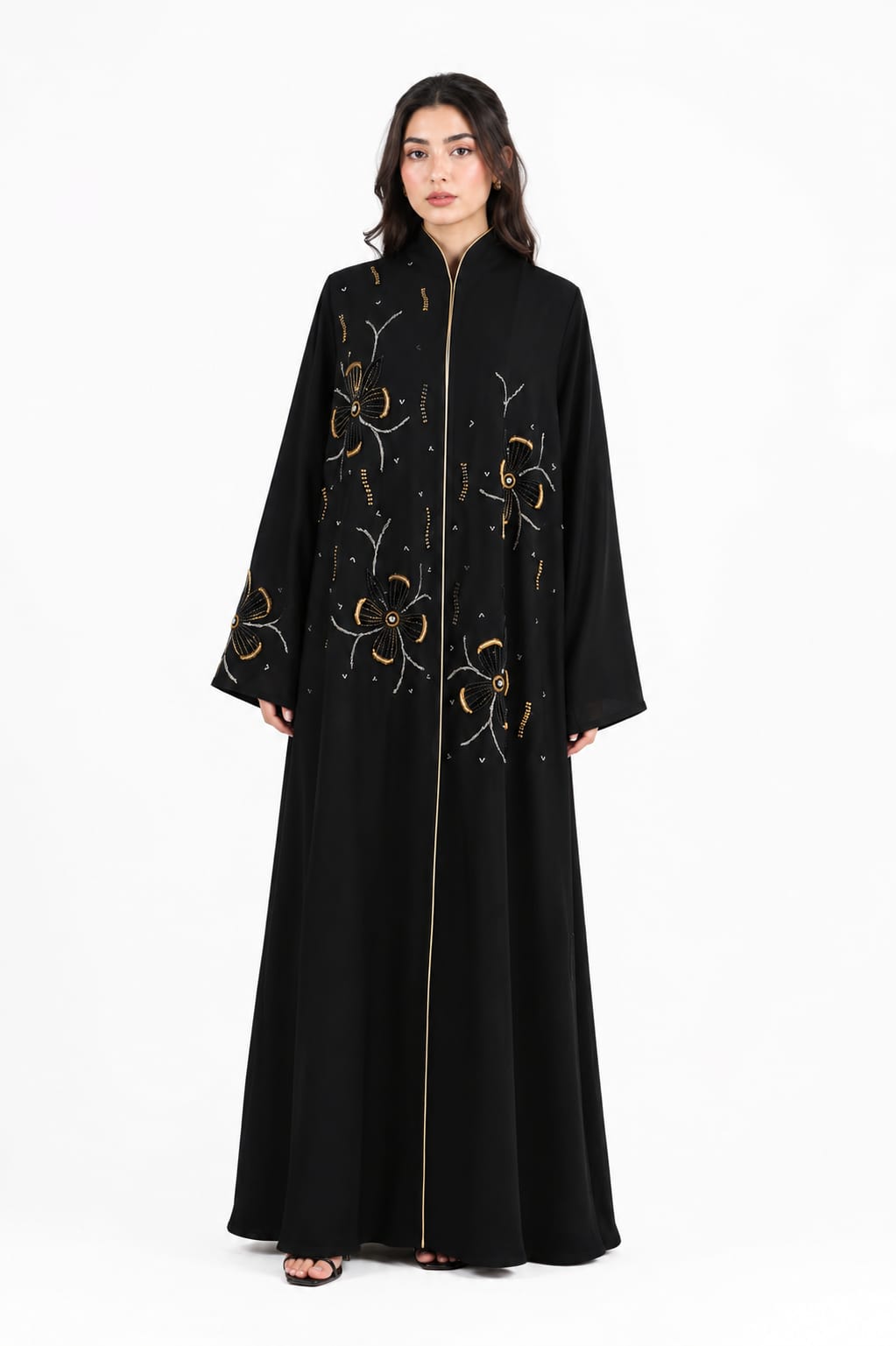 Sand Linen Abaya