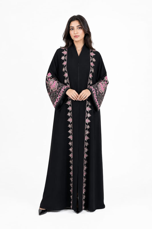 Golden Thread Abaya