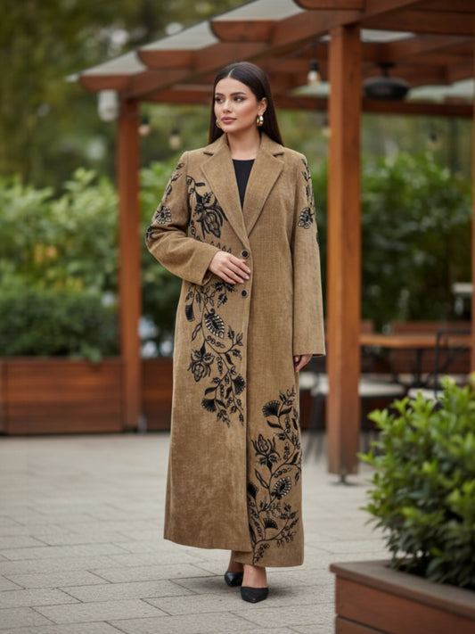 Handcrafted Shakka Abaya