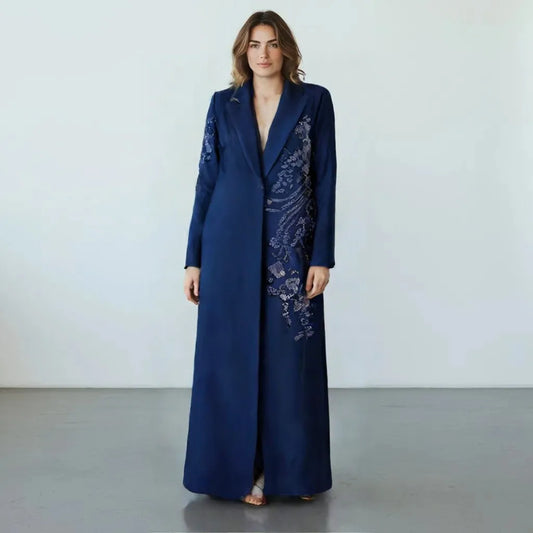 Blue Blazer Embroidery Shak