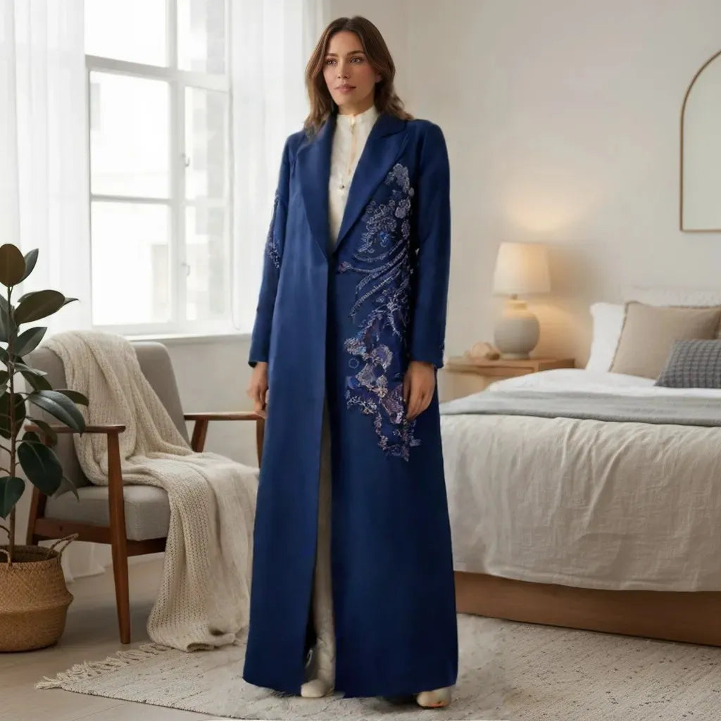 Blue Blazer Embroidery Shak