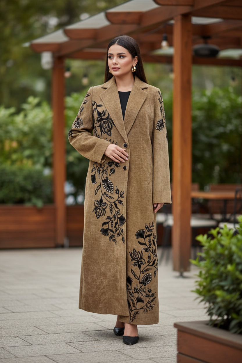 Handcrafted Shakka Abaya