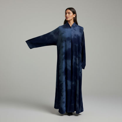 Blue Simple Abaya